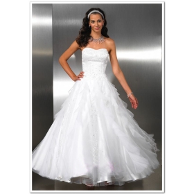 Wholesale cheap White Wedding Dress/2012 new Fashion Wholesale  Dress Wedding Gown & cheap wedding Dresses & Party Dresses/size 4 6 8 10 12 14 16 18 20 22  24 plus size(romanticweddinggown) 231