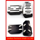 Manual Transmission Car Non-Slip Pedal Pad Car Pedal Pads Accelerator+Brake Aluminum Brake Pedal AT (For Automatic transmission)