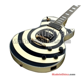 --  Yellow black Electric Guitar - Musical Instruments  Free shipping Hot Guitar - -MIC--8