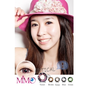 FREESHIPPING MIMO diamond 3 tone color contact lens/contact lenses/diameter 15mm/hot sell