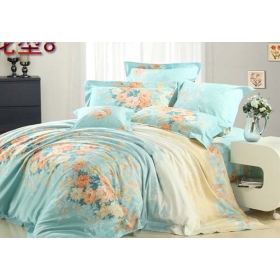 Free Shipping Lowest Price, Top quality! fine cotton printing bedding Coverlets bedding sets Quality is very good,( 4PCs )