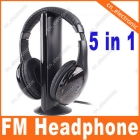 Wireless Earphone Headin 1 for MP3 PC TV CD MP4 