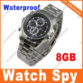 8GB Mini Waterproof Watch Spy Camera Hidden Video Recorder DVR HD 1280*960 SC2
