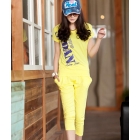 South Korean women's spring, summer and fall han edition big sports leisure suit who dress code leisure suit