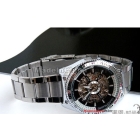 Man watch cool mechanical watch recreational and fashionable automatic transparent hollow out male table