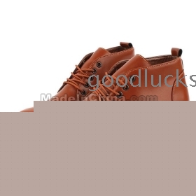 New England high fashion for pointed and recreational leather shoes on sale man short boots son winter boots
