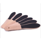 Wooden rub baseboard grinding feet apparatus stone to dead skin double circular keratin removing 25 g 