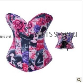 Gothic exercise selfcontrol clothes rose red blue rose backing underwear ma3 jia3 tights 8991 