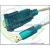 Free Shipping 1.8M  High Quality DTECH DT-5002 USB to RS232 DB9 Serial Adapter Cable Male to Male Golden Plated ConnectorsFully compatible with all serial port equipment