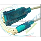 Free Shipping10PCS/lot 1.8M  High Quality DTECH DT-5002 USB to RS232 DB9 Serial Adapter Cable Male to Male Golden Plated ConnectorsFully compatible with all serial port equipment