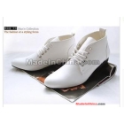 Leisure shoes pointed tide han edition male shoes help with high heat of male leather shoes                                             