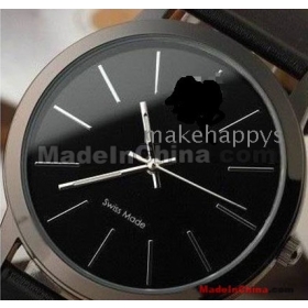 Classic waterproof series man watch male table of belt business and leisure fashion watch                                