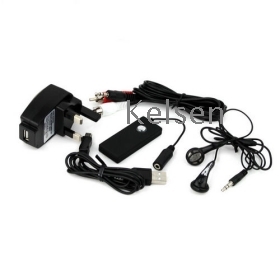 BLUETOOTH A2DP HEADSET ADAPTER AUDIO RECEIVER DONGLE 