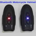Newest Black  Motorcycle Helmet Headset DK118-V1 with FM for Motorcycle Riders Free Shipping