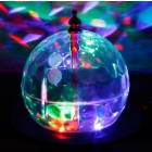 20W Mini Rotating LED RGB Stage Light Crystal Magic Ball Effect Light Disco DJ Party Stage Lighting Free Shipping 
