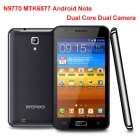 5 inch Star 70  Android Note Android 4.0 PAD Phone MTK6577 1.2GHz Dual Core Capacitive Screen 3G WCDMA GPS Dual Cameras 1.3MP+5MP Camera DHL/EMS Free Shipping