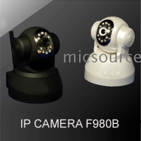 F980B IP Camera Wireless Night Vision P/T Free Shipping
