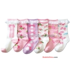 Girls  in tube socks  Non-slip socks kids Ballet socks  cartoon socks  Recommended 2-8 years  