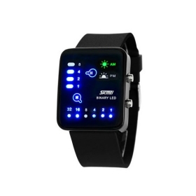 Fashion student LED electronic watch waterproof men and women table tide table jelly table fashion table