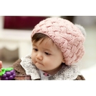 Baby hat cap Rabbit ball beret cap pineapple ice cream hat wool children hat  