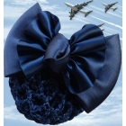 Vocation bowknot barrette/nurse clip/Snood Net /Stewardess hair clip #S2029