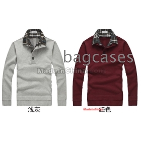 Free shipping woollen sweater2011 men's clothing product qiu dong outfit new holiday two pieces of thick sweater sweater      