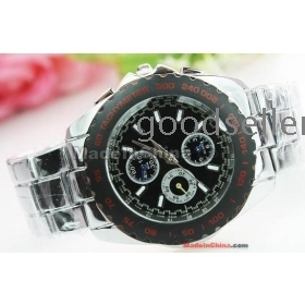 Free shipping supply quartz watch man steel belt table gift table manufacturers selling 127942