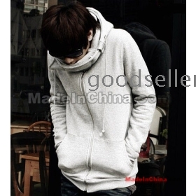 Free shipping 2011 long sleeve clothing new man who fall even cap cardigan health garment male coat gloves guard