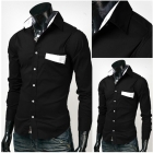  Men's Shirts Mens Casual Shirts Mens Dress Shirts Slim Fit Stylish Shirts Navy,Grey,Black