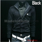 new arrival free shipping men's hoodies korean fashion hoodie jackst slim cotton cardigan outerwear 4 color m-xxl