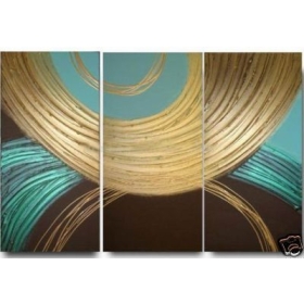 Wholesale -MODERN ABSTRACT CANVAS ART OIL PAINTING-LARGE ART-Free Shipping!