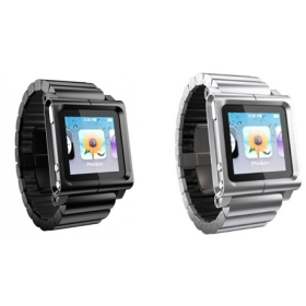 Lunatik LKBLK-011 Lynk Watch Wrist Strap for   6G - Black/Silver