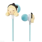 Free Shipping Super Kawaii Earphones mp3 mp4 in ear headphones Cute Hara juku headphone Christmas gift for children