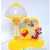 Lovely snoopy desk lamp + pointer type small alarm clock bedroom desk lamp berth lamp of combination of fashionable romance  