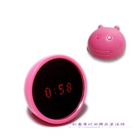  mirror electric clock new strange LED digital alarm clock desktop clock electric clock stylish look good  