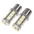 2 Pcs 1156/BA15S White 18 5050 SMD LED Turn Signal Light Lamp bulb,free shipping 