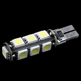 T10 W5W 194 927 161 CANBUS 13 5050 SMD LED Car Side Wedge Light Lamp Bulb Decode,free shipping 