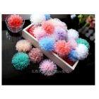 Special offer. Super beauty. 8 CM glittering and translucent yarn carnation flowers. Headdress flower hair corsage brooch. 9 color  