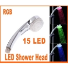 RGB power free,Temperature controlled color changing LED Shower  Sprinkler,H4734, freeshipping, dropshipping 