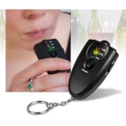 Freeshipping 100pcs/lot Keychain Breath Alcohol Tester Breathalyzer analyzer with  