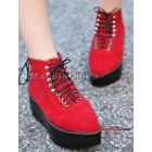 free shipping new women's The thick pointed baba shoe single shoes size 35 36 37 38 39 x2