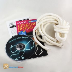 Dances with Linking Ropes by Ian Garrison,magic tricks,magic toy,wholesale Magic,gimmick