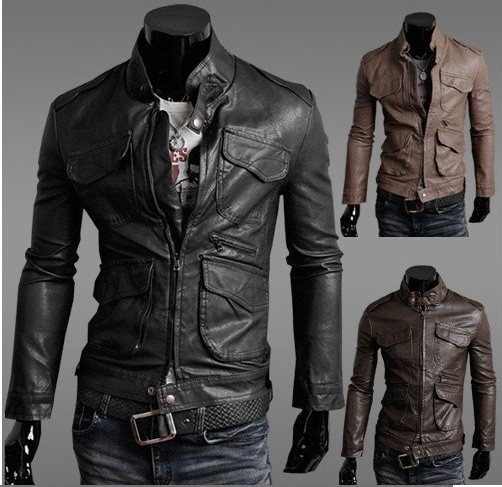 Men's dress leather jackets