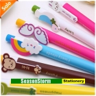 [CPAP Free Shipping] Wholesale Korean Style Cartoon Animal Rainbow Wings Ball Pen Stationery (SP-06P) 