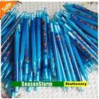 [CPA Free Shipping] Wholesale Cheap Blue Mechanical Pencil Stationery 120pcs/lot (SP-49)
