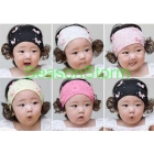[CPA Free Shipping] Wholesale Korean Style Cute Kids Hairband With Wig 12pcs/lot (SY-29)