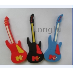  wholesale Free shipping Guitar USB 8GB Flash Memory Stick Pen Drive Disk for Laptop Computer #H_J5402