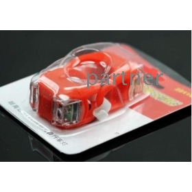 The 6th Gen Silicone Frog Bicycle LED Warning Light, Bike Beetle Caution Taillight Tail lamp, Safety Rear Flash Light, EMS Free Shipping, 100ps/lot