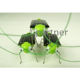 Solar Powered Grasshopper , Solar locust cricket ,Funny Solar toys, Novelty item Educating 50pcs/lot