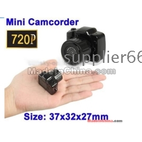 Free shipping 10 pcs a lot New delicate Camera HD 720P Smallest Mini video Camera Tiny Camcorder       